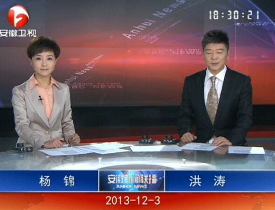 《安徽新闻联播》2013年12月3日完整直播视频