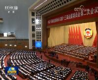 全国政协十三届二次会议举行第二次全体会议
